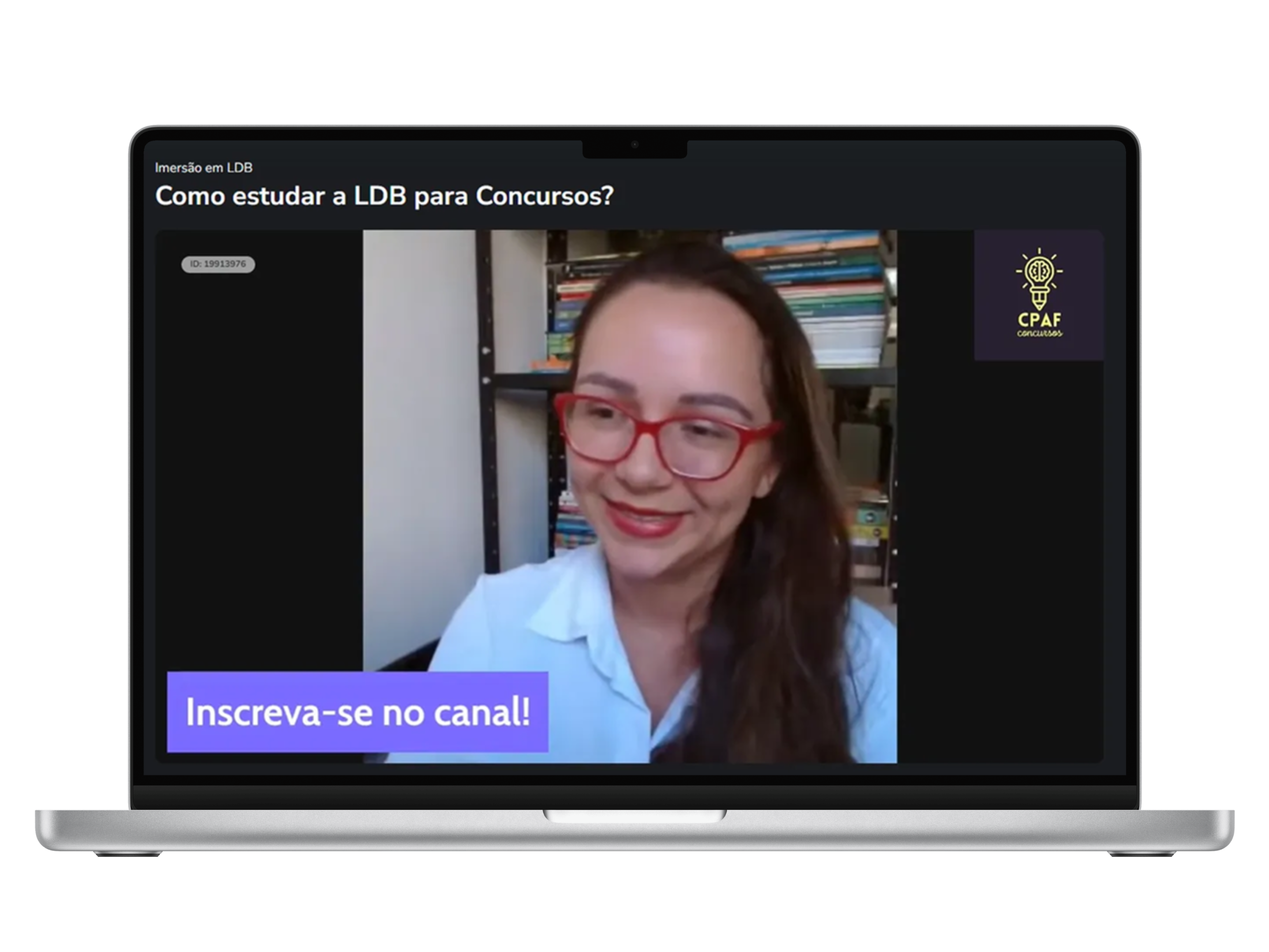 Aulas gravadas sobre a LDB